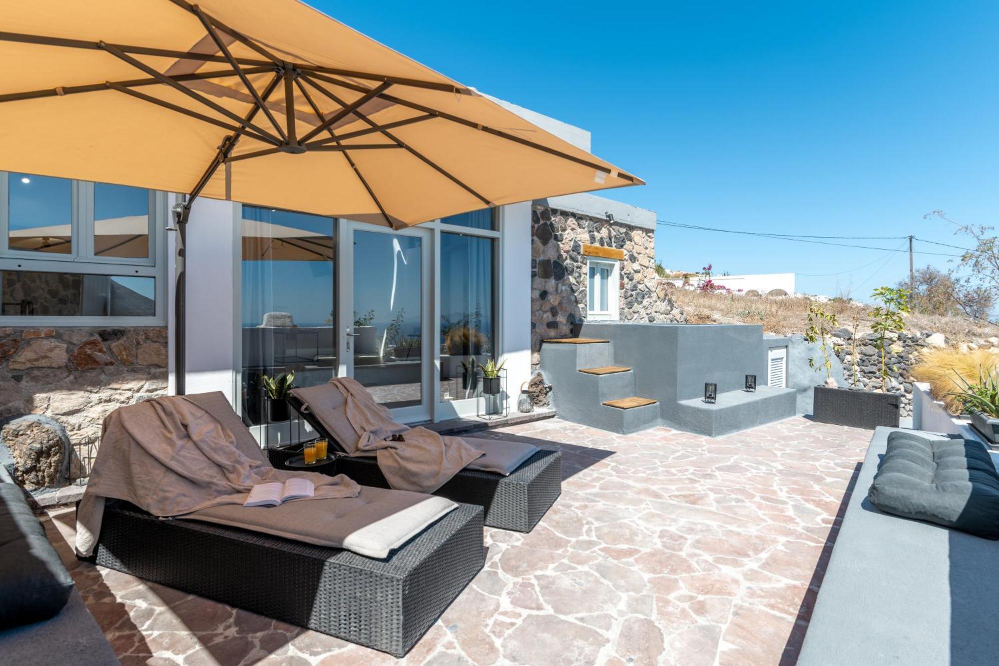 Geminos Complex Villas Kamári Kültér fotó